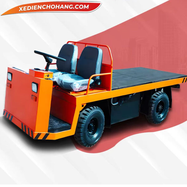 Xe Điện chở hàng | xe điện chở hàng 4 bánh sàn phẳng tải trọng 2000kg idcpip-2000
