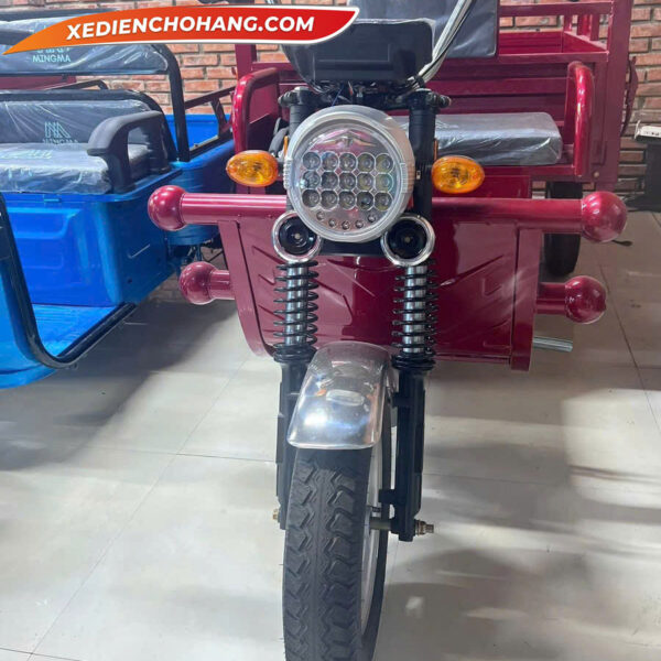AV500DO Xe Dien 3 Banh Av500 500kg 700kg 900kg Mau Do