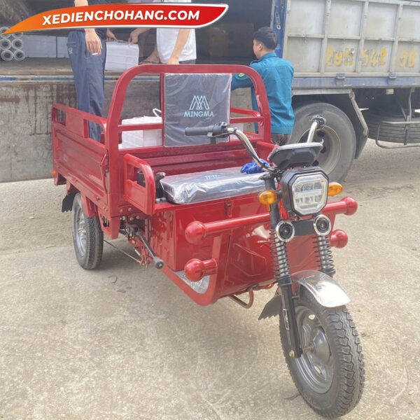 AV500DO Xe Dien 3 Banh Av500 500kg 700kg 900kg Mau Do
