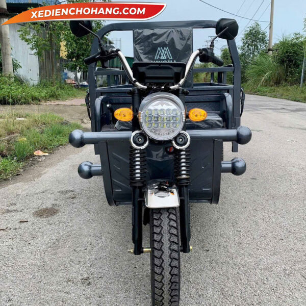 AV500XAM Xe Dien 3 Banh Av500 500kg 700kg 900kg Mau Xam