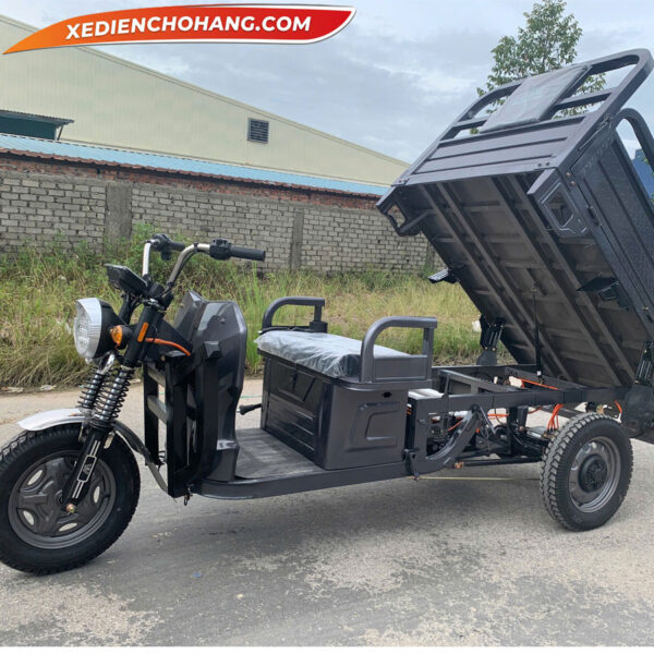 AV500XAM Xe Dien 3 Banh Av500 500kg 700kg 900kg Mau Xam