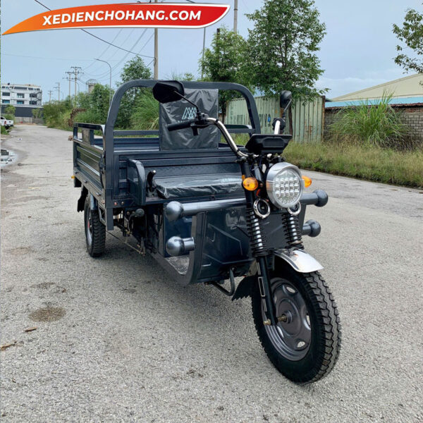AV500XAM Xe Dien 3 Banh Av500 500kg 700kg 900kg Mau Xam