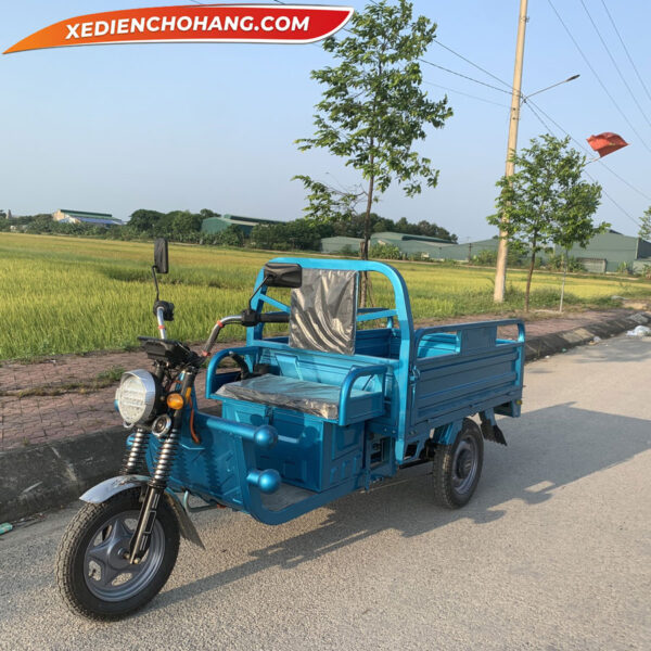 AV500XANH Xe Dien 3 Banh Av500 500kg 700kg 900kg Mau Xanh