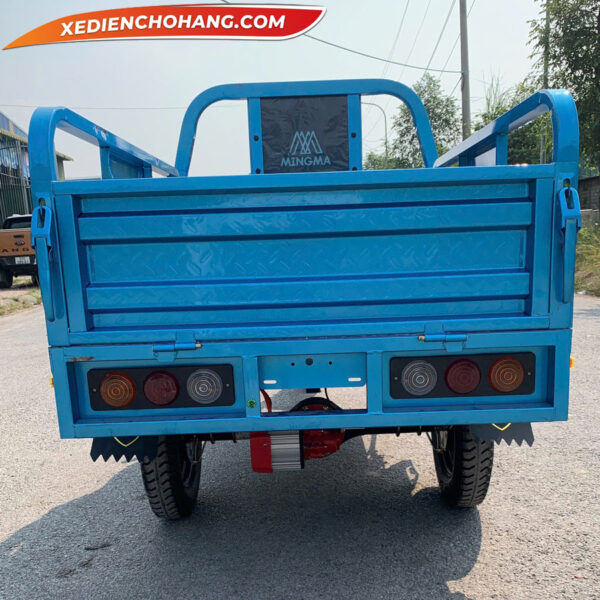 AV500XANH Xe Dien 3 Banh Av500 500kg 700kg 900kg Mau Xanh