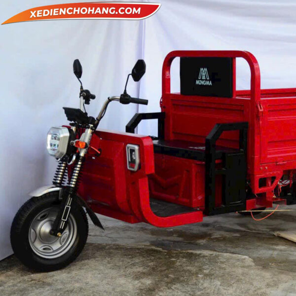 BENDO Xe Dien 3 Banh Ben1000 1000kg 1500kg 2000kg Mau Do