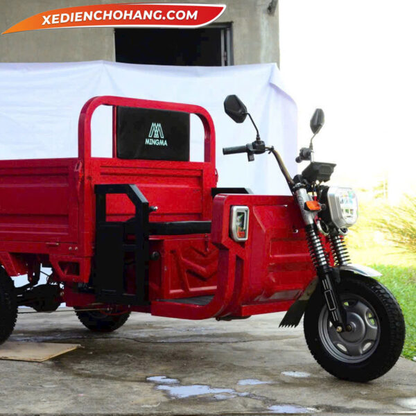 BENDO Xe Dien 3 Banh Ben1000 1000kg 1500kg 2000kg Mau Do