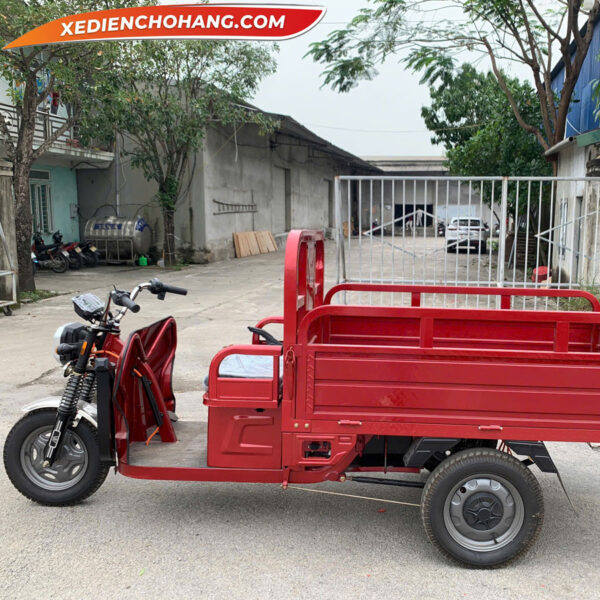 BENDO Xe Dien 3 Banh Ben1000 1000kg 1500kg 2000kg Mau Do