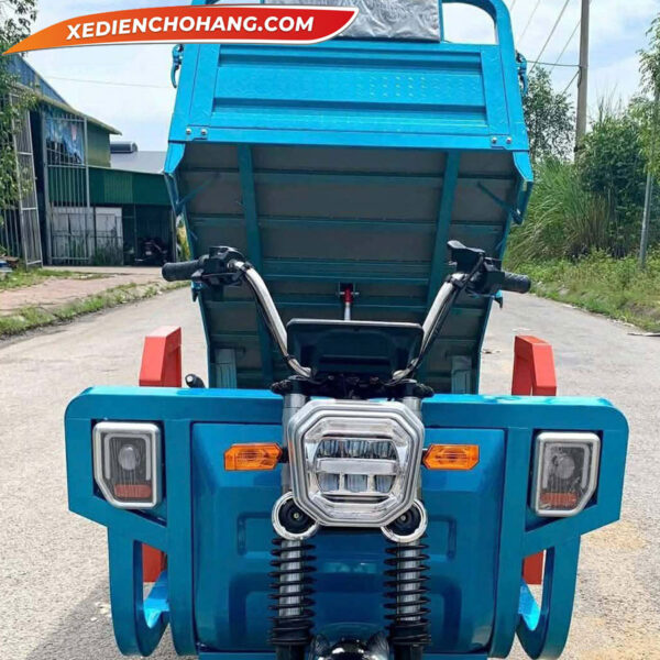 BENXANH Xe Dien 3 Banh Ben1000 1000kg 1500kg 2000kg Mau Xanh