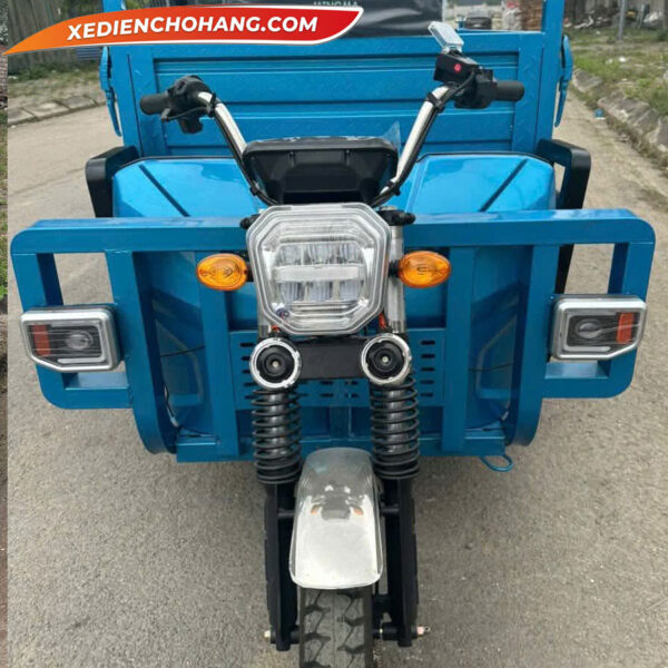 BENXANH Xe Dien 3 Banh Ben1000 1000kg 1500kg 2000kg Mau Xanh