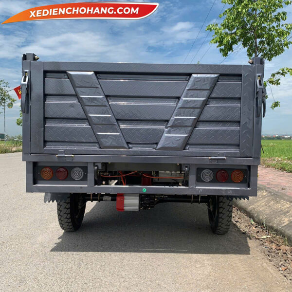EV500DO Xe Dien 3 Banh Ev500 700kg Mau Xam