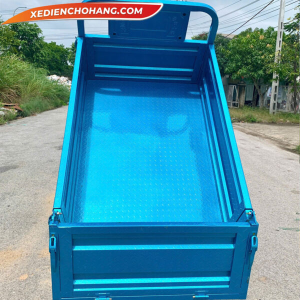 EV500DO Xe Dien 3 Banh Ev500 700kg Mau Xanh