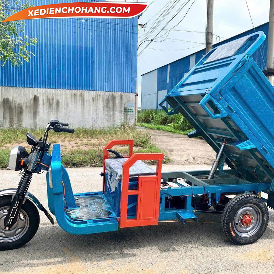 Xe lôi điện chở hàng - xe 3 bánh điện chở hàng