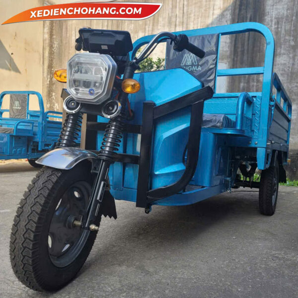 EV500DO Xe Dien 3 Banh Ev500 700kg Mau Xanh