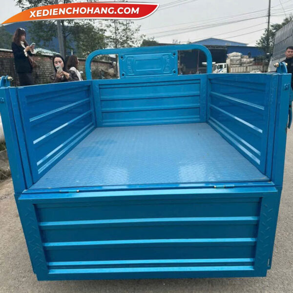 EV500DO Xe Dien 3 Banh Ev500 700kg Mau Xanh