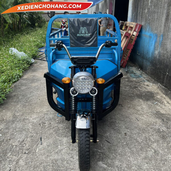 EV500DO Xe Dien 3 Banh Ev500 700kg Mau Xanh