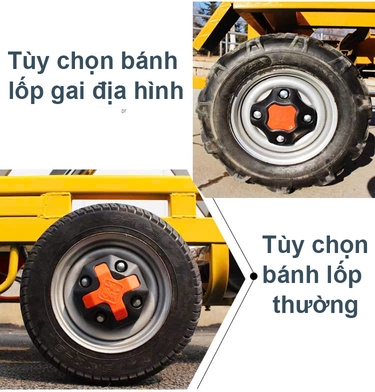 phu kien xe dien cho hang 4 banh 4 - Xe Điện Chở Hàng