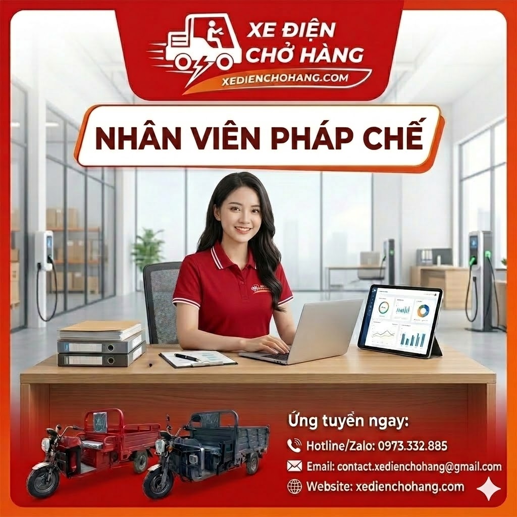 Xe Điện chở hàng | tuyỂn dỤng: nhân viên pháp chế