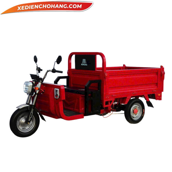 Xe điện chở hàng - Mẫu xe BEN màu đỏ