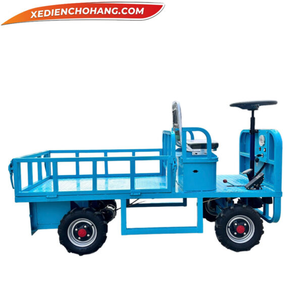 Xe Điện chở hàng | xe điện 4 bánh chở vật liệu, tải trọng 1000kg icdpip04