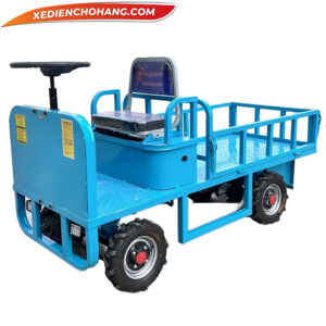 Xe Điện chở hàng | xe điện 4 bánh chở vật liệu, tải trọng 1000kg icdpip04