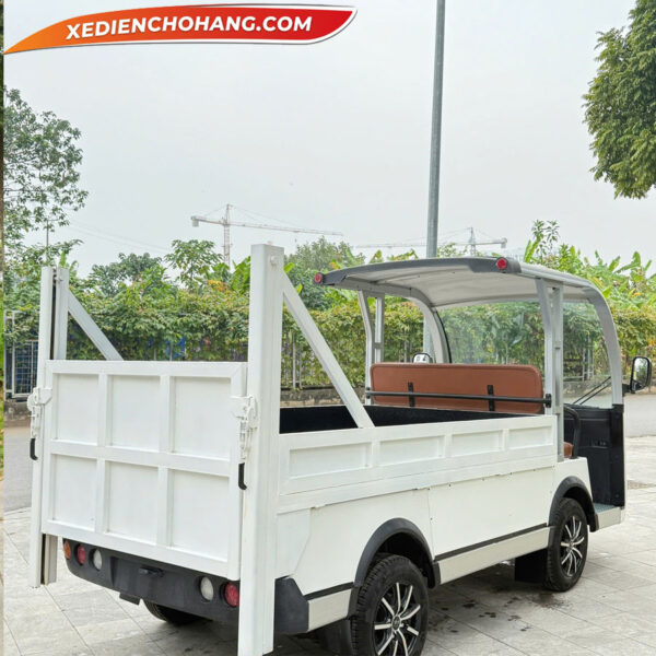 Xe Điện chở hàng | xe điện chở hàng 4 bánh 1000kg có bửng điện nâng hạ icdpip-lts8