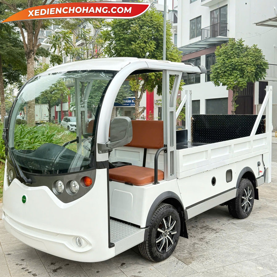 Xe Điện chở hàng | xe điện chở hàng 4 bánh 1000kg có bửng điện nâng hạ icdpip-lts8