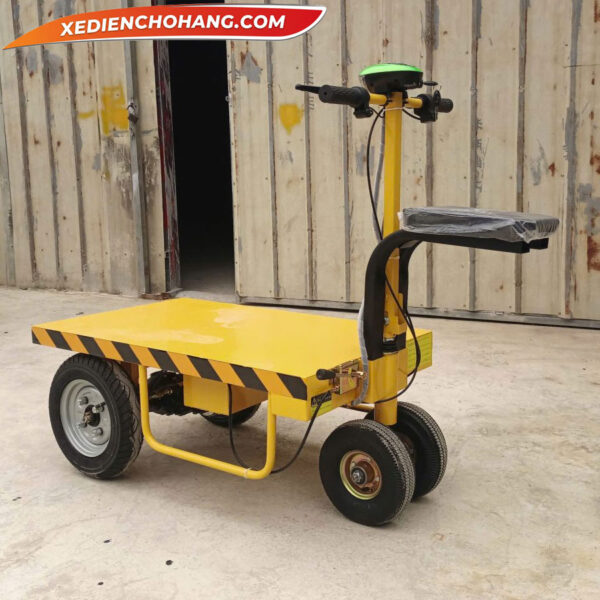Xe Dien Cho Hang 4 Banh Khong Nang Ha Tai Trong 500kg Ykzd100