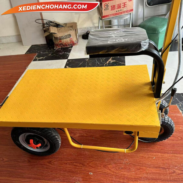 Xe Dien Cho Hang 4 Banh Khong Nang Ha Tai Trong 500kg Ykzd100