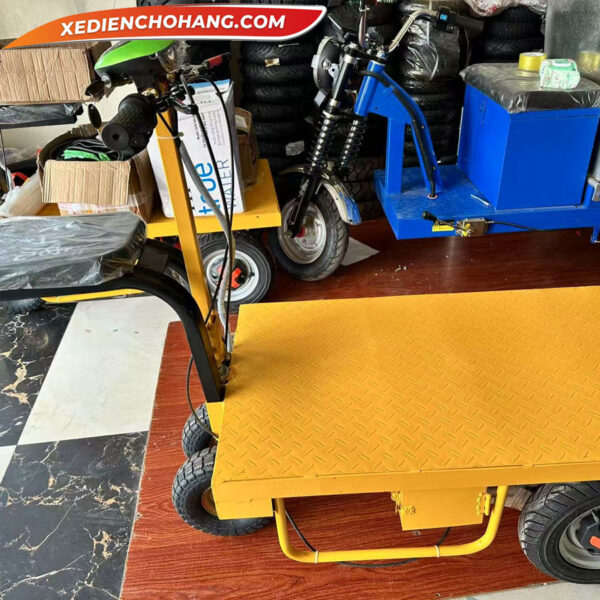 Xe Dien Cho Hang 4 Banh Khong Nang Ha Tai Trong 500kg Ykzd100