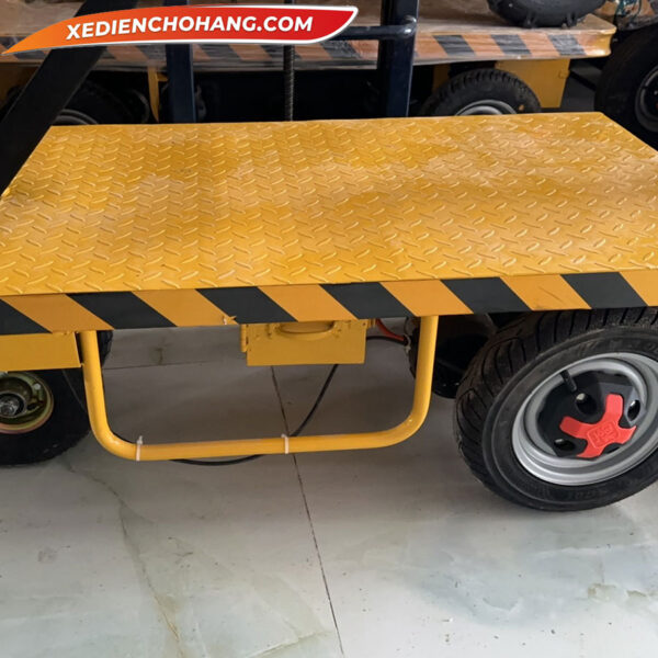 Xe Dien Cho Hang 4 Banh Khong Nang Ha Tai Trong 500kg Ykzd100