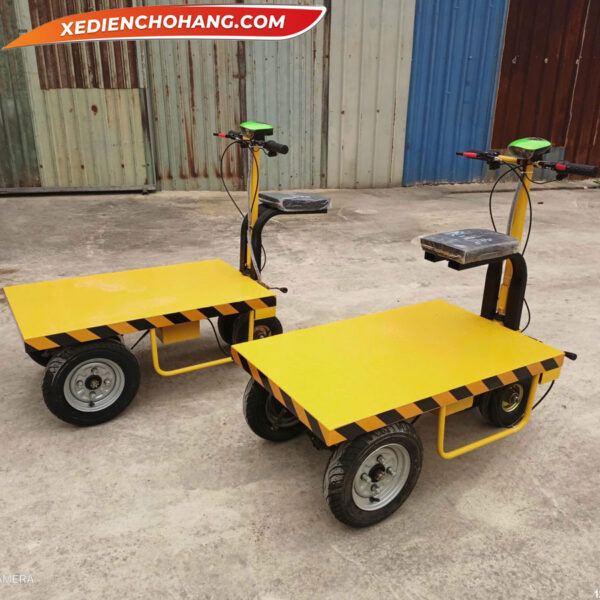 Xe Dien Cho Hang 4 Banh Khong Nang Ha Tai Trong 500kg Ykzd100