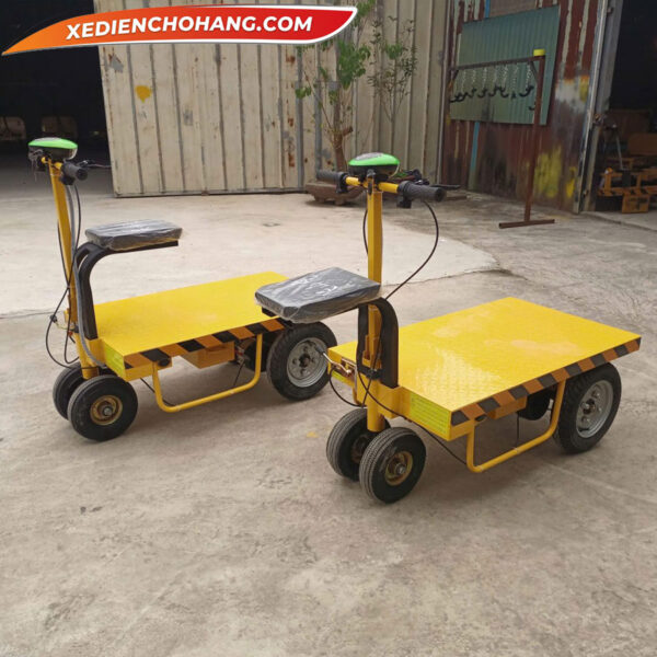 Xe Dien Cho Hang 4 Banh Khong Nang Ha Tai Trong 500kg Ykzd100
