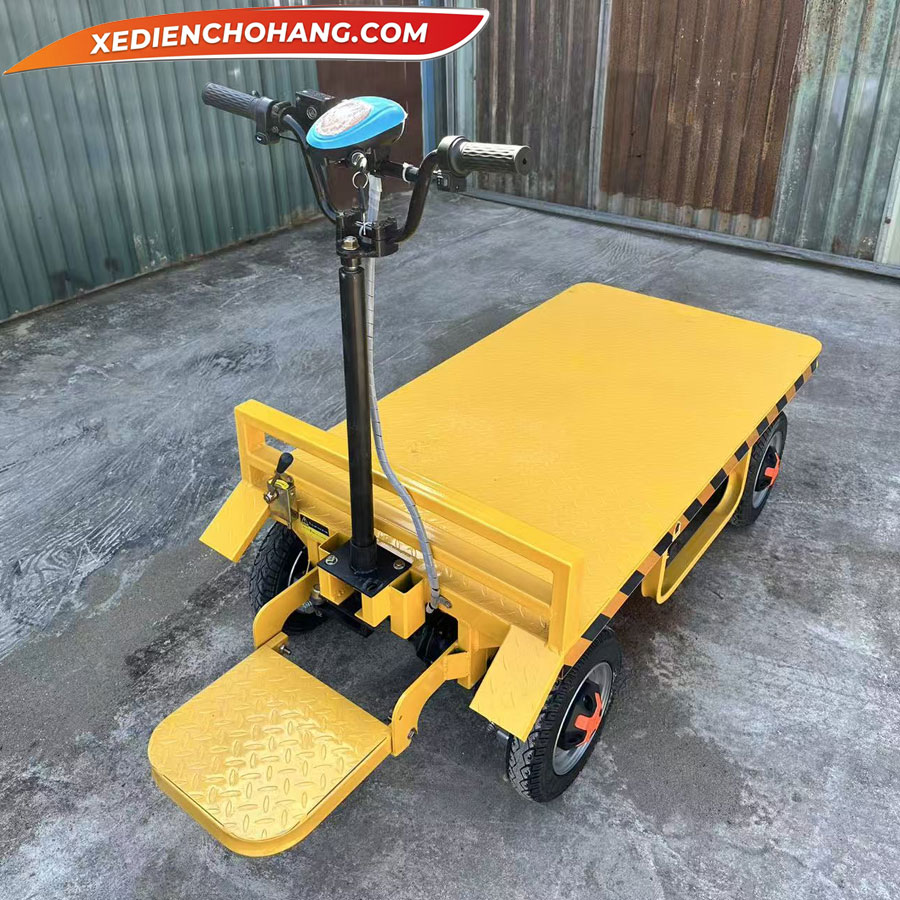 Xe Dien Cho Hang 4 Banh Khong Nang Ha Tai Trong 800kg Ykjs150