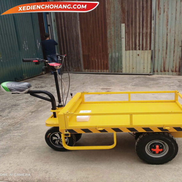 Xe Dien Cho Hang 4 Banh Khong Nang Ha Tai Trong 800kg Yksl130