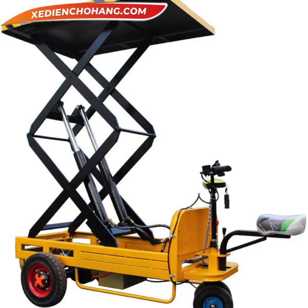 Xe Dien Cho Hang 4 Banh Nang Ha Tai Trong 1000kg Yknh3b