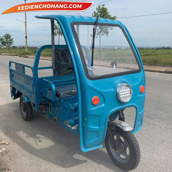 Xe Dien Cho Hang Co Mai Che 500kg 700kg