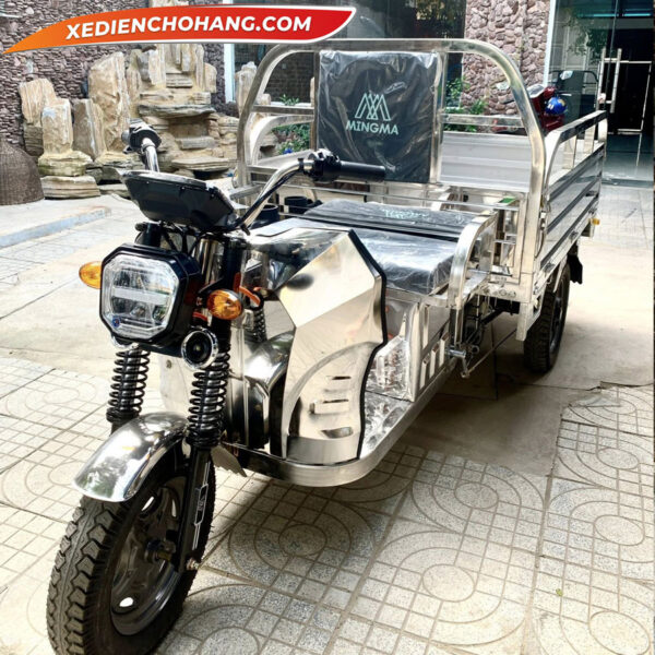 Xe Dien Cho Hang Inox Tai Trong 500kg