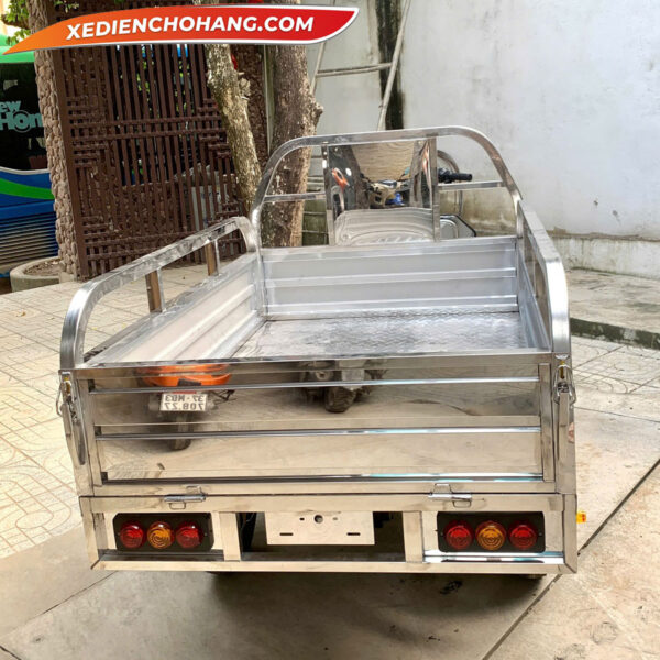 Xe Dien Cho Hang Inox Tai Trong 500kg