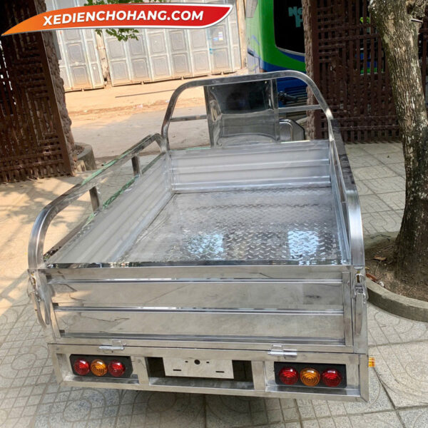 Xe Dien Cho Hang Inox Tai Trong 500kg