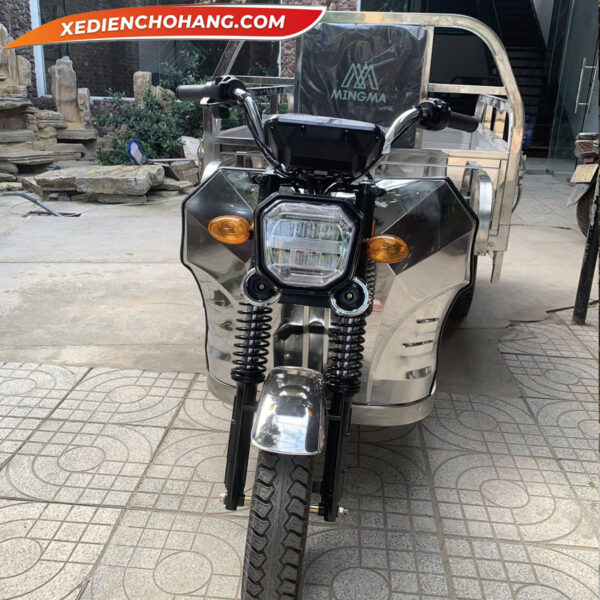 Xe Dien Cho Hang Inox Tai Trong 500kg