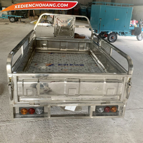 Xe Dien Cho Hang Inox Tai Trong 500kg