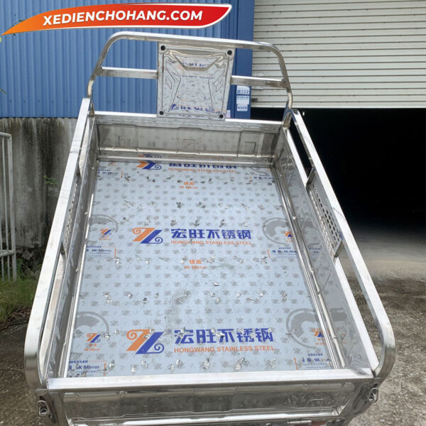 Xe Dien Cho Hang Inox Tai Trong 500kg
