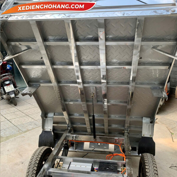 Xe Dien Cho Hang Inox Tai Trong 500kg