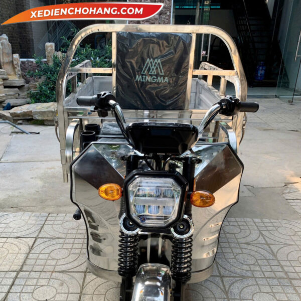 Xe Dien Cho Hang Inox Tai Trong 500kg