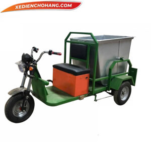 Xe Dien Cho Rac 3 Banh Cho Thung Gom 500l Mw500l