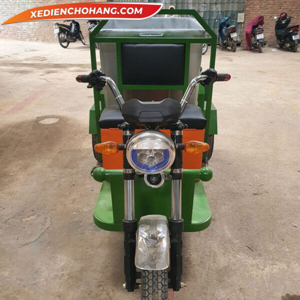 Xe Dien Cho Rac 3 Banh Cho Thung Gom 500l Mw500l