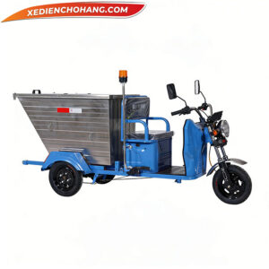 Xe Dien Cho Rac Nap Phia Sau 500l Pipnap500