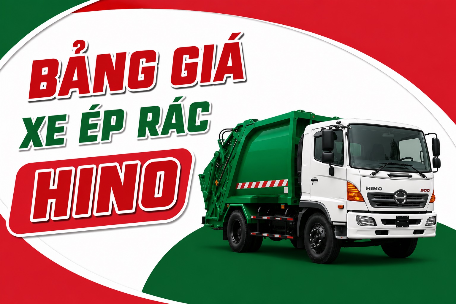 Bảng giá xe ép rác HINO Bảng giá xe ép rác HINO