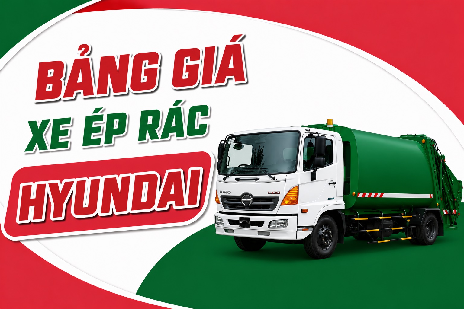 Bảng giá xe ép rác HYUNDAI Bảng giá xe ép rác HYUNDAI