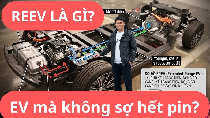 Công nghệ REEV trên xe điện